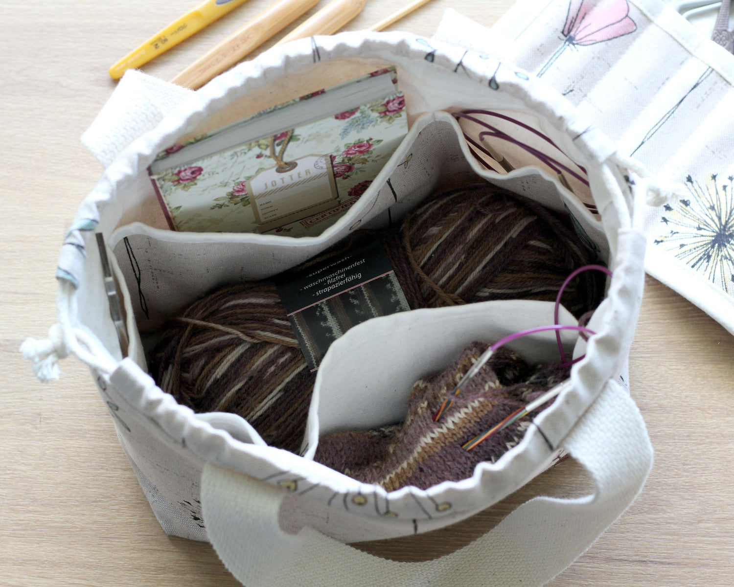 Knitting Project Bags