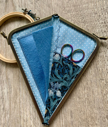 Embroidery Scissors Case and Needle Organizer, Quilting and Cross Stitch Accessory